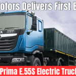 Tata Motors Delivers First Batch of Prima E.55S Electric Trucks tata prima truck